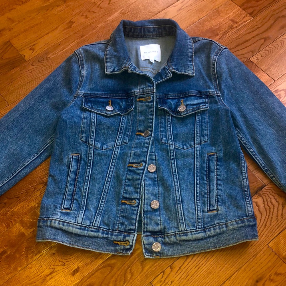 Dynamite jeans jacket size small